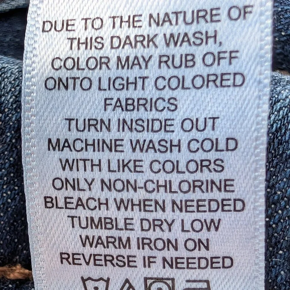 MAURCIES M Jeans High Rise Blue Size 14W X-Short $16.00 - Picture 5 of 5